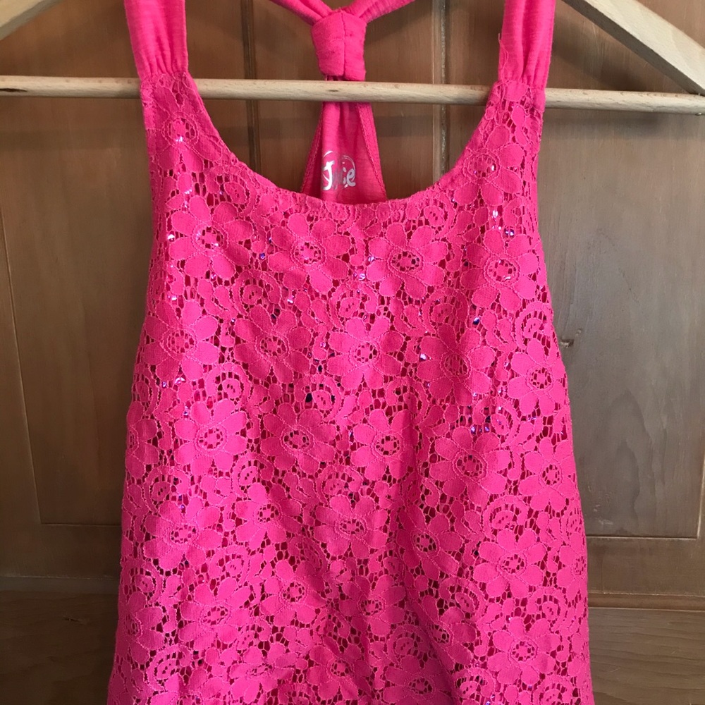 Girls pink top